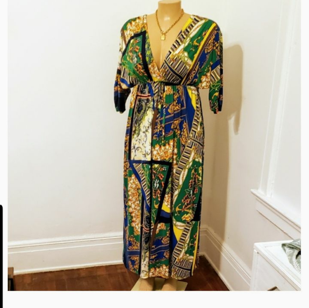Multcolored Maxi dress - Picture 6 of 6